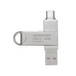 فلش مموری کینگ استار Dual- C Flash Drive Type- C 3.2 128 GB C60 ظرفیت 128 گیگابایت — تصویر 2