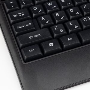 کیبورد و ماوس هیسکا مدل H-MK15W ا Hiska H-MK15W wireless Keyboard and Mouse — تصویر 2