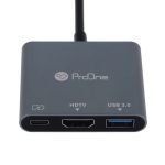 هاب 3 پورت Type-C پرووان مدل PHU552 کد 7832-7873 - تصویر 3