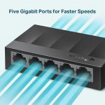 سوئیچ LS1005G تی‌پی‌لینک — تصویر 4