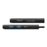 هاب USB-C شش پورت بیسوس مدل Lite WKQX050101