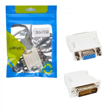 تبدیل DVI to VGA رویال 29 پین ROYAL