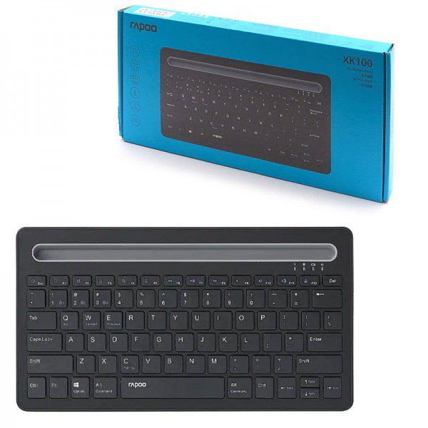 کیبورد بی سیم رپو مدل XK100 کد 7828 - سیکاس کالا کیبورد بی سیم رپو مدل XK100