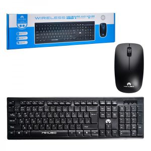 ماوس و کیبورد بی سیم میکاسو مدل KB-C019 کد 7848 - سیکاس کالا ماوس و کیبورد بی سیم میکاسو مدل KB-C019