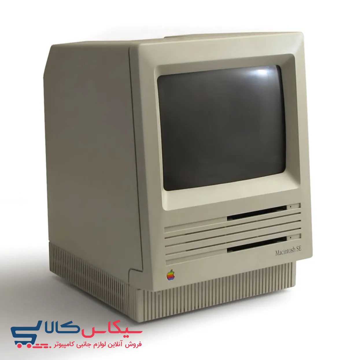 تاریخچه تکامل مک؛ داستان سیبی که اپل از نو ساخت - سیکاس کالا مکینتاش SE با دو فلاپی درایو روی یک سیستم