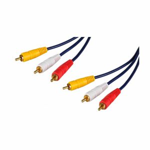 کابل 3 به 3 AV مدل RCA طول 10 متر