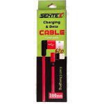کابل شارژ USB به لایتنینگ سنتکس 90 درجه کد 4013-7535