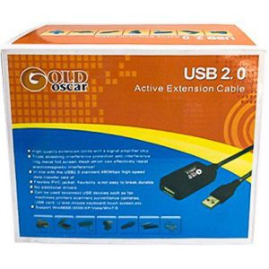 کابل افزایش طول USB برددار اسکار طول 25 متر — تصویر 3