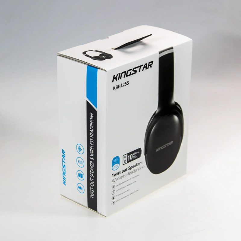 هدفون اسپیکر بی‌سیم کینگ استار مدل KBH125S — تصویر 10