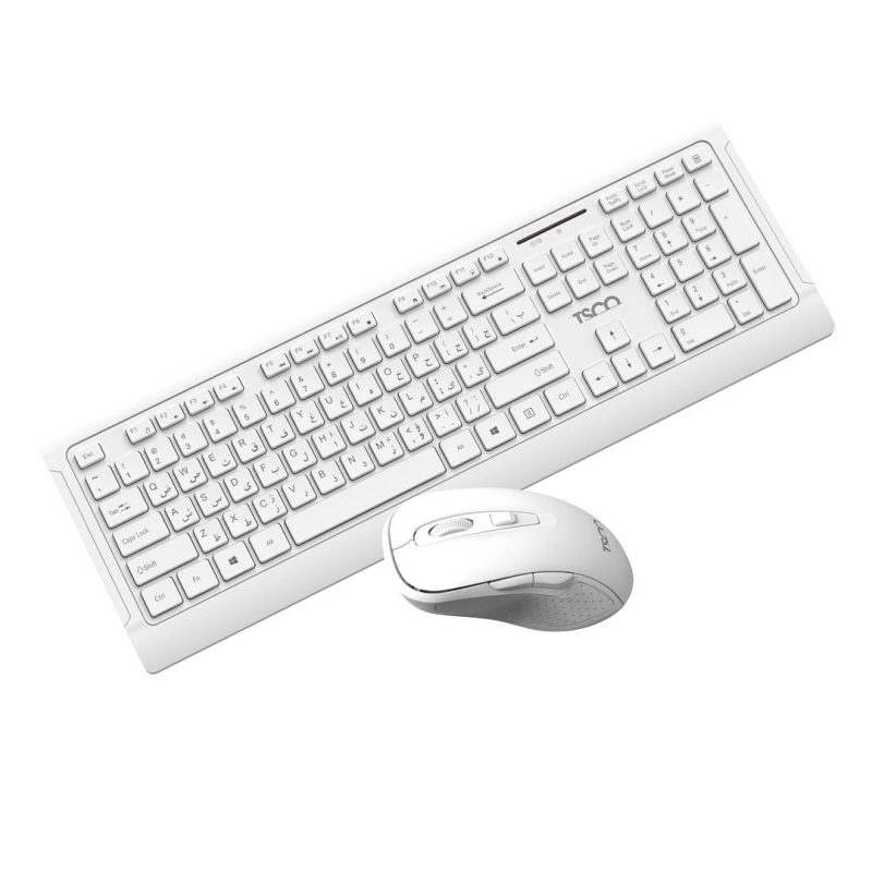 کیبورد و ماوس بی سیم تسکو مدل TKM 7023W کد 8038-8324 — تصویر 4