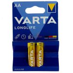 باطری قلمی مدل لانگ لایف 2 عددی زرد وارتا VARTA