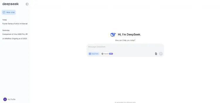 هوش مصنوعی DeepSeek؛ جایگزین رایگان چت جی پی تی که تحریم نیست - سیکاس کالا سیکاس کالا هوش مصنوعی DeepSeek؛ جایگزین رایگان چت جی پی تی که تحریم نیست