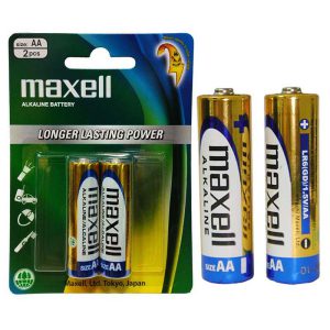 باطری قلمی مکسل مدل ALKALINE BATTERY بسته دو عددی