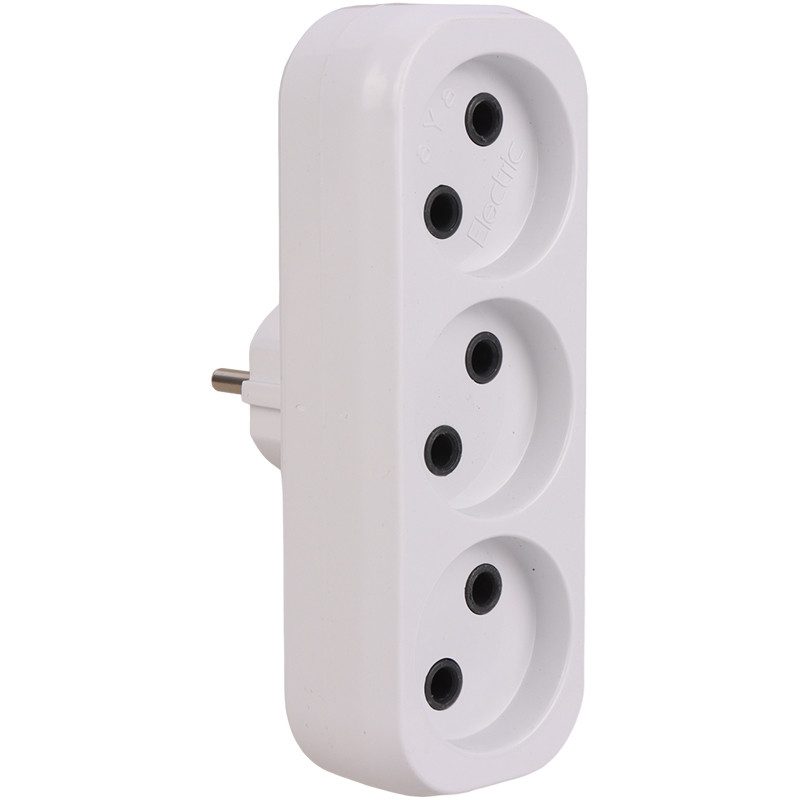 سه راهی دو شاخه دار دیواری پایا الکتریک Paya Electric — تصویر 2