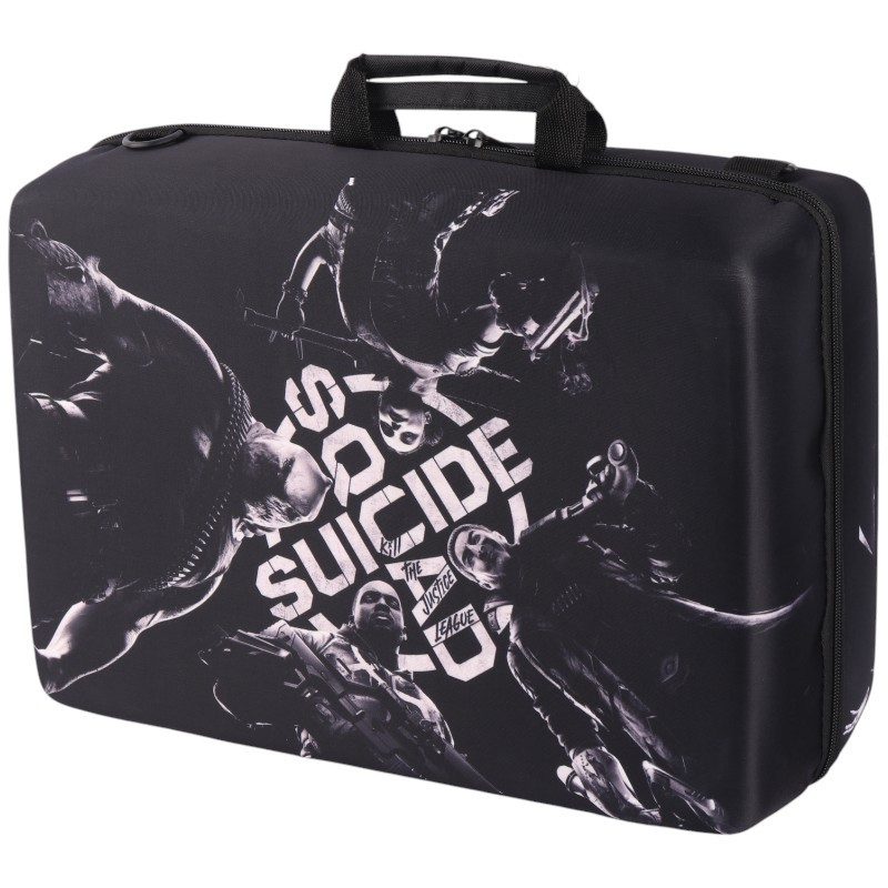 1733747355_ofspa9uot کیف کنسول بازی PS5 طرح Suicide Squad Kill the Justice League