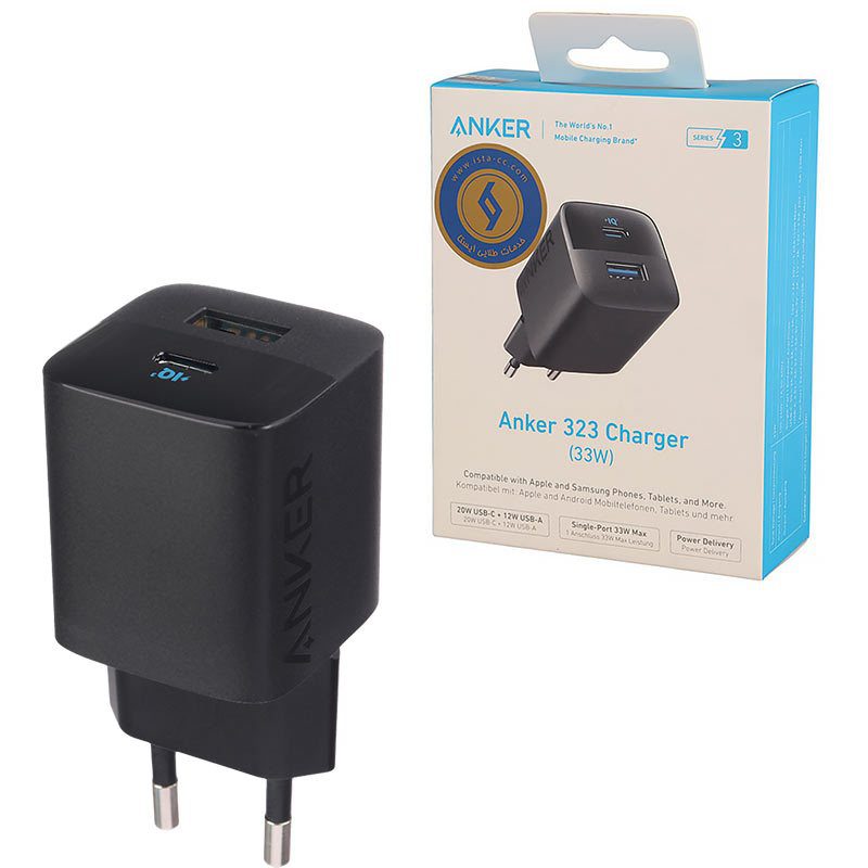 1735124882_8aee973vn شارژر دیواری 33 وات انکر Anker 323 Charger 33W A2331 — تصویر 3