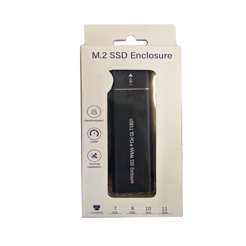 باکس هارد USB 3.1 to pci-e NVMe SSD Enclosure
