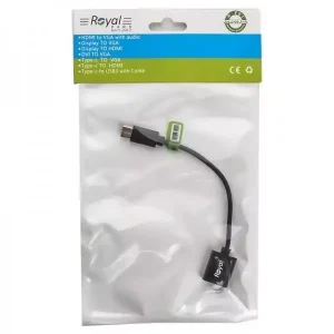 مبدل USB3 به Type C (OTG) رویال (Royal) کد 0887 - سیکاس کالا مبدل USB3 به Type C (OTG) رویال (Royal)