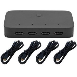 سوییچ KVM چهار پورت HDMI همراه با کابل رویال مدل 401H — تصویر 2