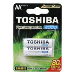 باطری قلمی توشیبا مدل TNH-6GME BP-2C AA بسته دو عددی