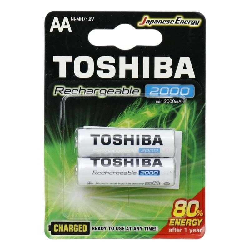 باطری قلمی توشیبا مدل TNH-6GME BP-2C AA بسته دو عددی