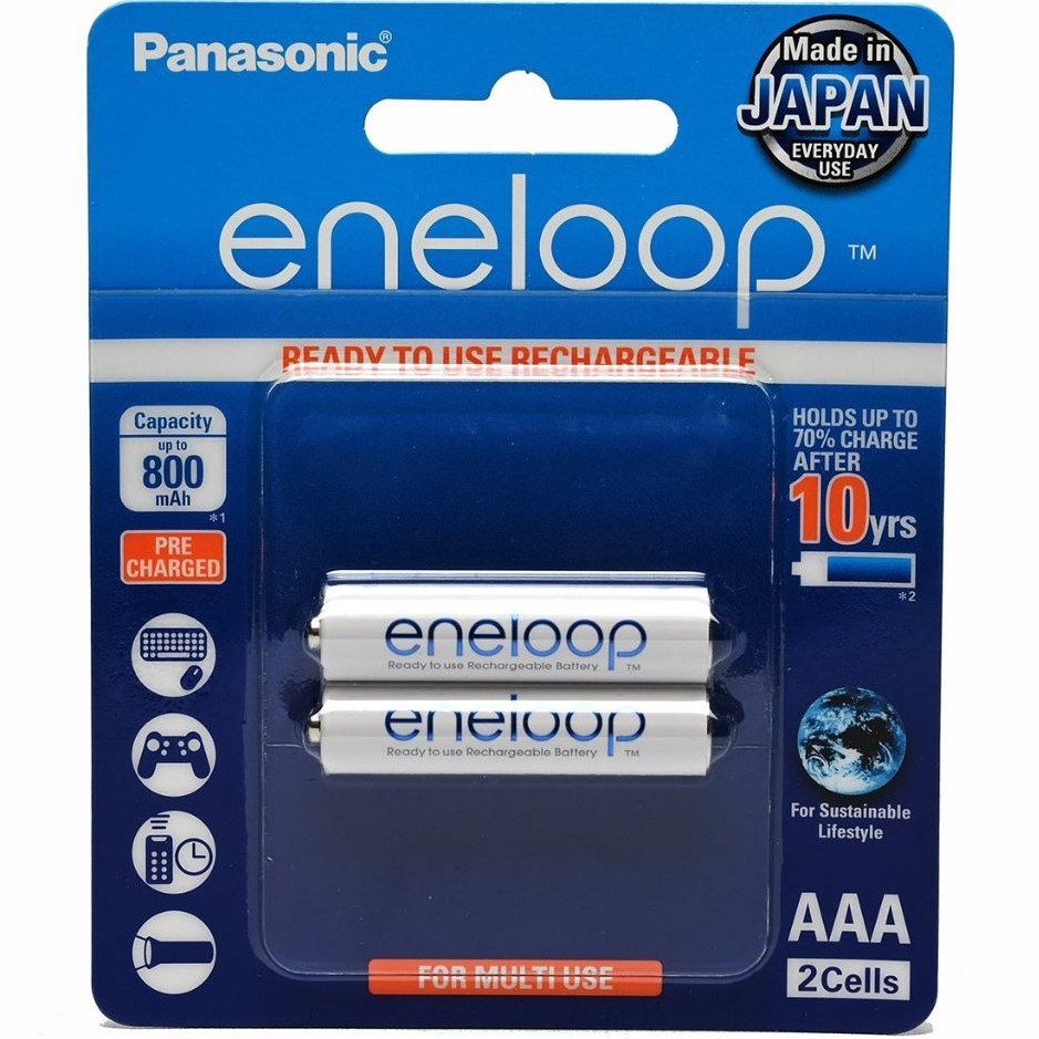 باطری نیم قلمی پاناسونیک Rechargeable 800mAh — تصویر 2