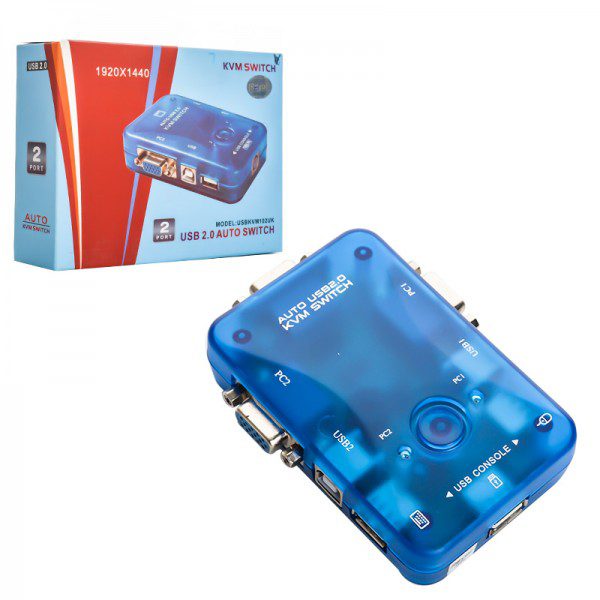kvm-سوئیچ-2-پورت-اتوماتیک-usb-رویال-royal-مدل-102uk KVM سوئیچ 2 پورت اتوماتیک USB رویال (Royal) مدل 102UK — تصویر 2
