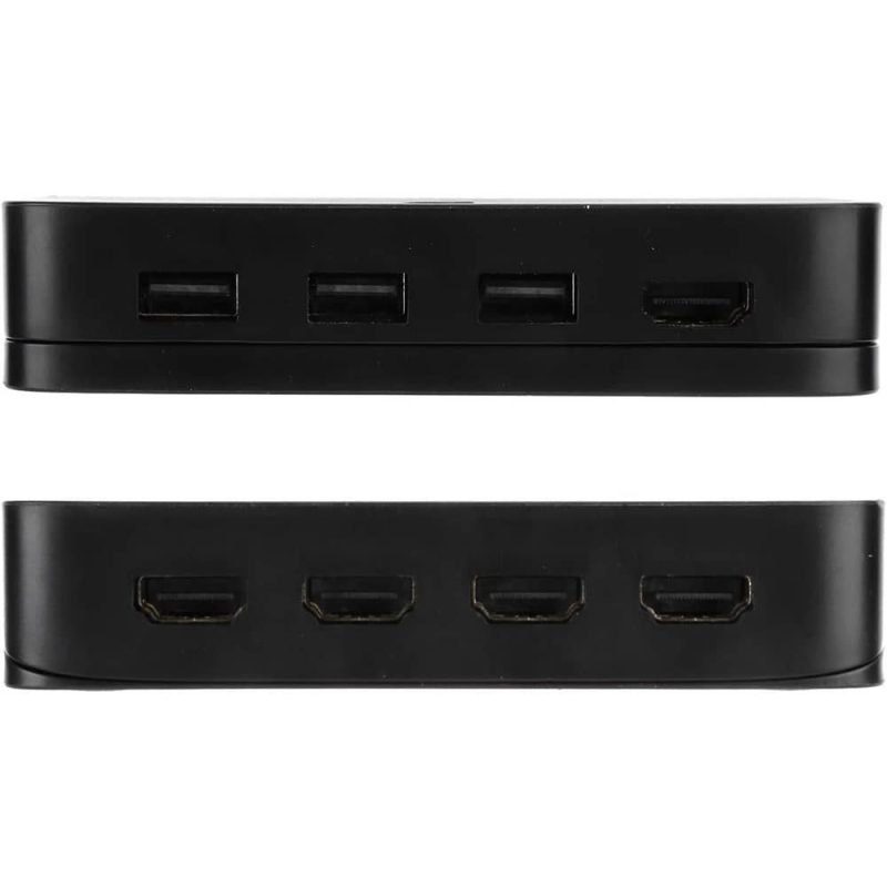 سوییچ KVM چهار پورت HDMI همراه با کابل رویال مدل 401H