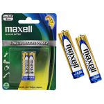 باطری نیم قلم مکسل مدل ALKALINE BATTERY بسته دو عددی کارتی