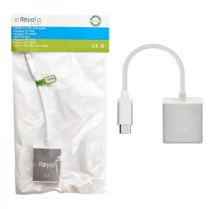 تبدیل Type-C To VGA رویال (Royal)
