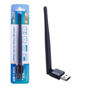 دانگل wifi شبکه آنتن دار 5Dbi High Gain ال بی لینک (LB-LINK) مدل BL-WN156A کد 8142 - سیکاس کالا دانگل wifi شبکه آنتن دار 5Dbi High Gain ال بی لینک (LB-LINK) مدل BL-WN156A