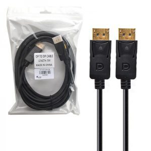 کابل DisplayPort کی لینک (KLINK) طول 5 متر مدل K-8104 کد 8157 - سیکاس کالا کابل DisplayPort کی لینک (KLINK) طول 5 متر مدل K-8104
