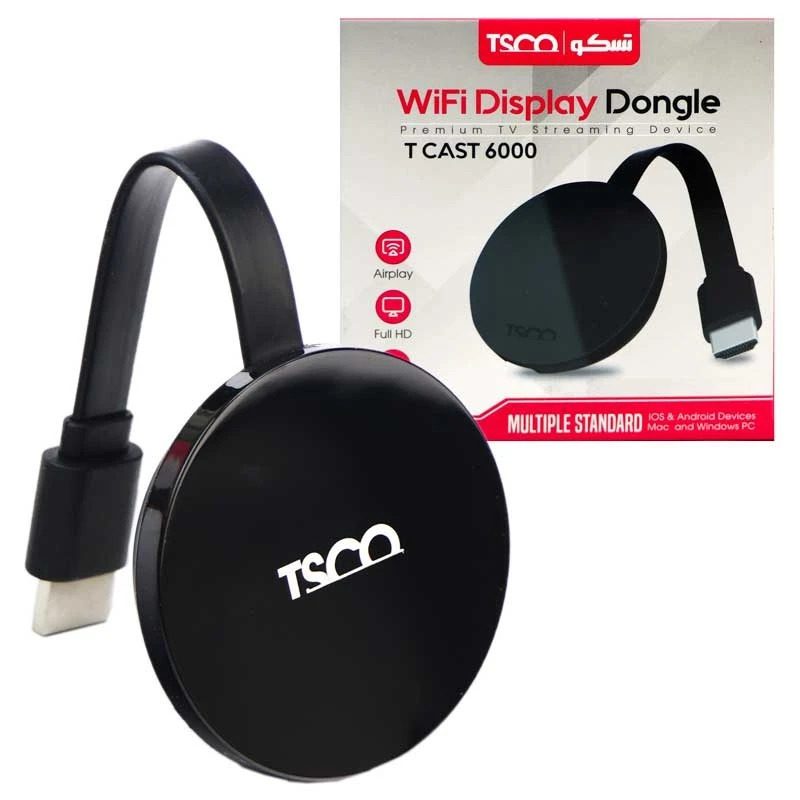 دانگل TSCO T-Cast 6000 HDMI کد 5011 - سیکاس کالا دانگل TSCO T-Cast 6000 HDMI — تصویر 5