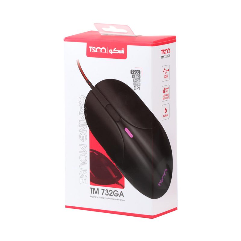 ماوس مخصوص بازی تسکو مدل TSCO TM 732GA