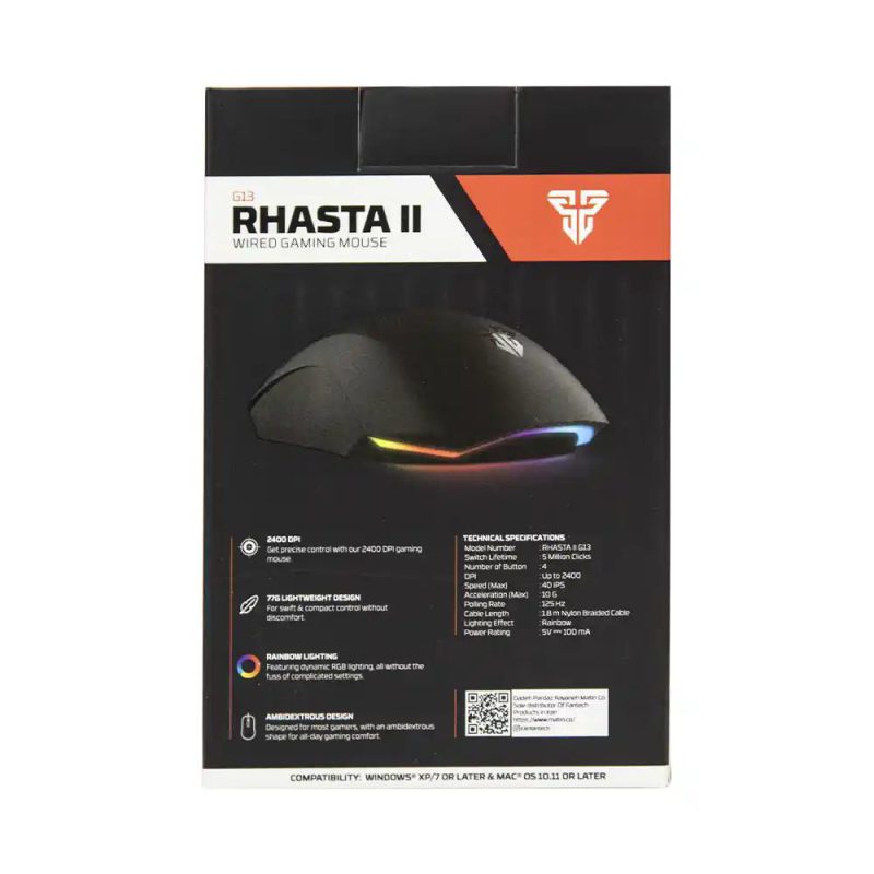 ماوس گیمینگ فن تک MOUSE Gaming FANTECH G13 RHASTA II — تصویر 2