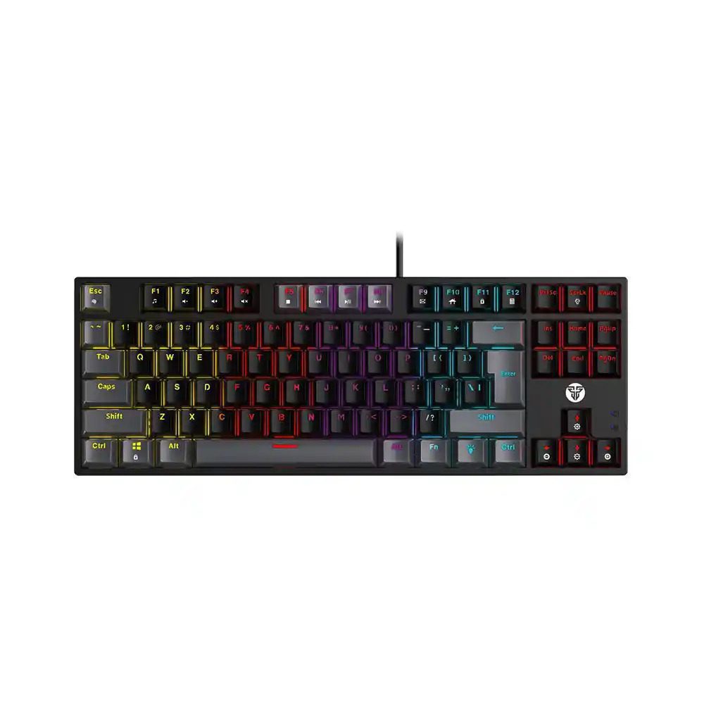 کیبورد باسیم گیمینگ فنتک مدل ATOM87 MK876V2 سوییچ آبی کد 8351-8352 - سیکاس کالا کیبورد باسیم گیمینگ فنتک مدل ATOM87 MK876V2 سوییچ قرمز کد 8349-8350 — تصویر 3