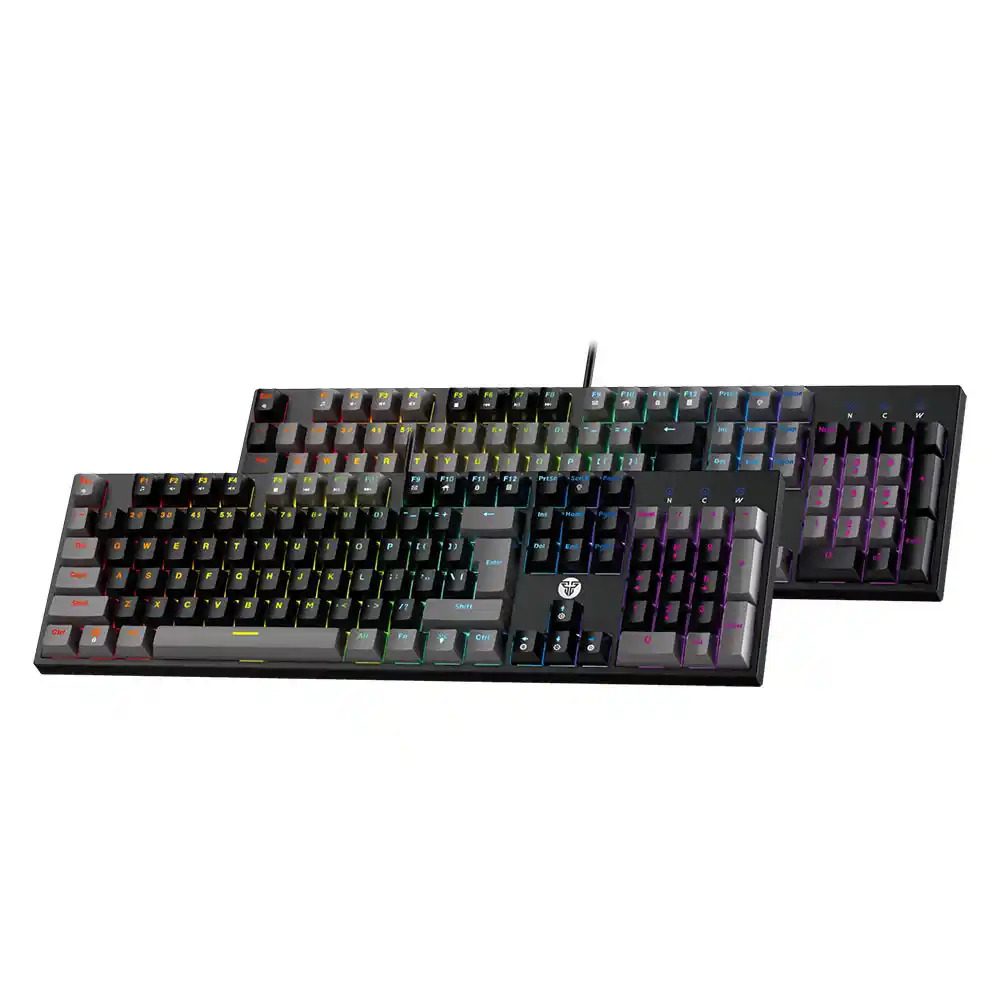 کیبورد باسیم گیمینگ فنتک مدل ATOM104 MK886V2 سوییچ آبی کد 8355-8356 - سیکاس کالا کیبورد باسیم گیمینگ فنتک مدل ATOM104 MK886V2 سوییچ قرمز کد 8353-8354 — تصویر 6