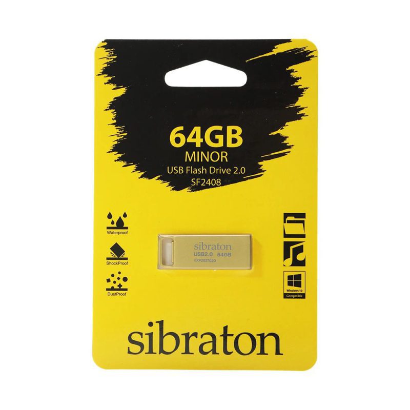 فلش مموری سیبراتون مدل SF2408 ظرفیت 64 گیگابایت کد 8296-8297