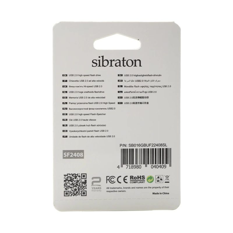 فلش مموری سیبراتون مدل SF2408 ظرفیت 16 گیگابایت کد 8292-8293 — تصویر 6