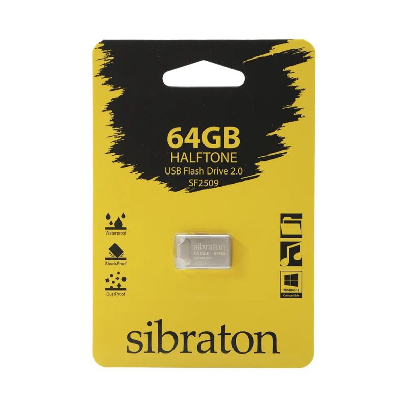 فلش مموری Halftone سیبراتون USB Flash Drive 2.0 SF2509 ظرفیت64 گیگابایت کد 8307-8308 — تصویر 7
