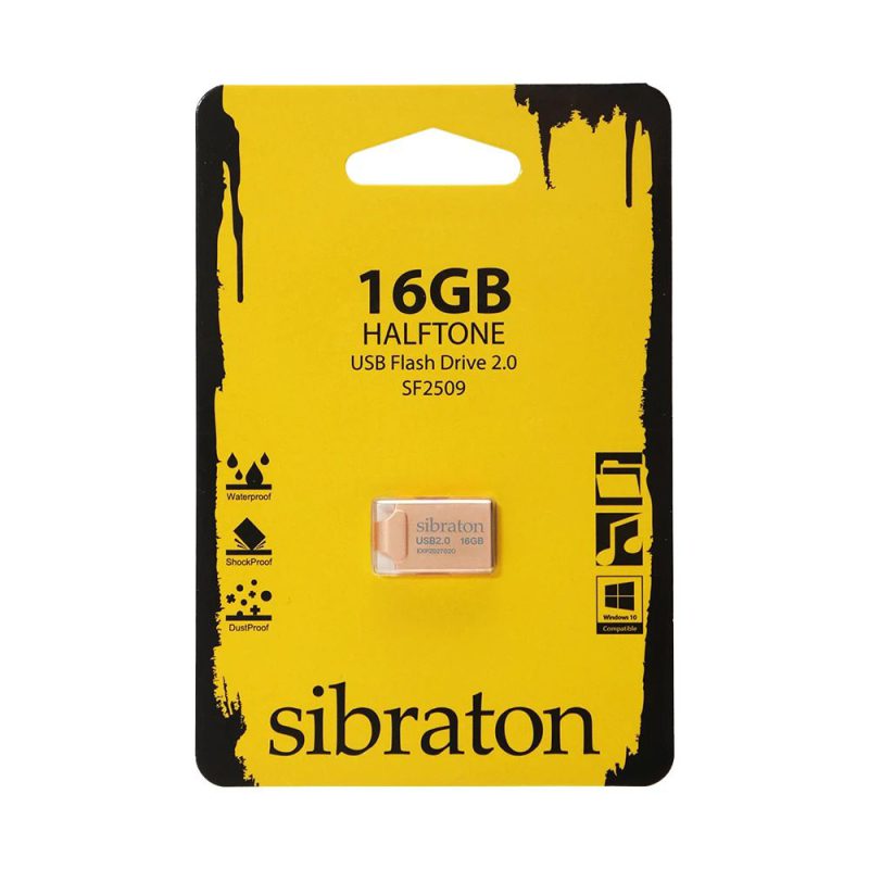 فلش مموری سیبراتون مدل SF2509 ظرفیت 16 گیگابایت کد 8303-8304