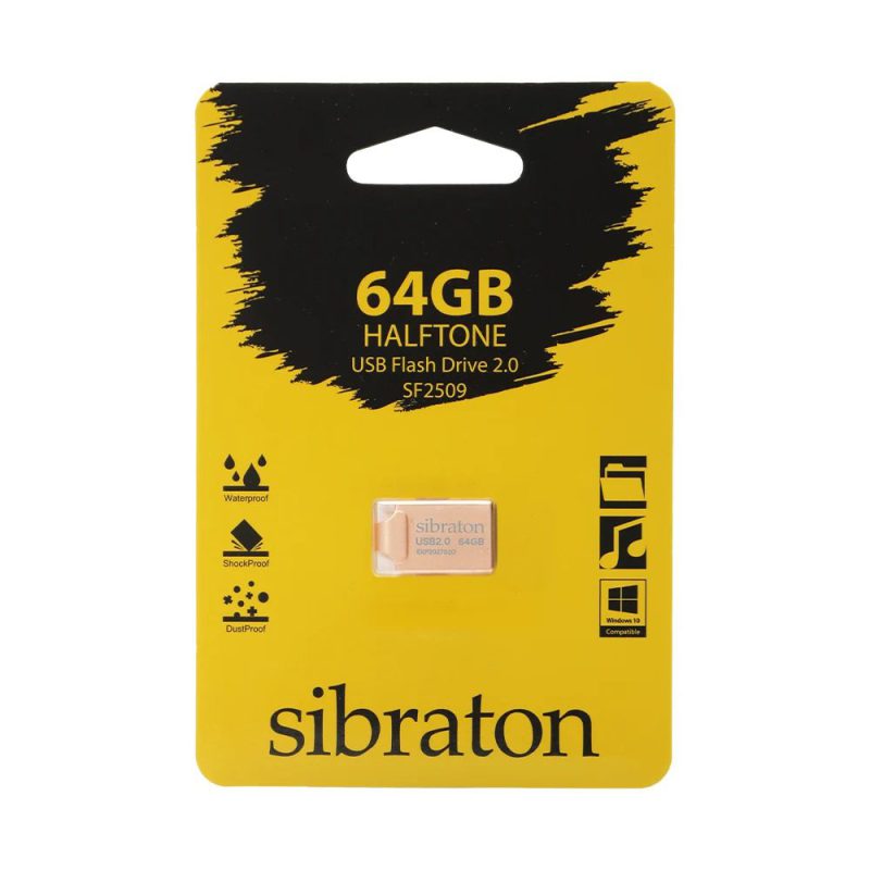 فلش مموری Halftone سیبراتون USB Flash Drive 2.0 SF2509 ظرفیت64 گیگابایت کد 8307-8308