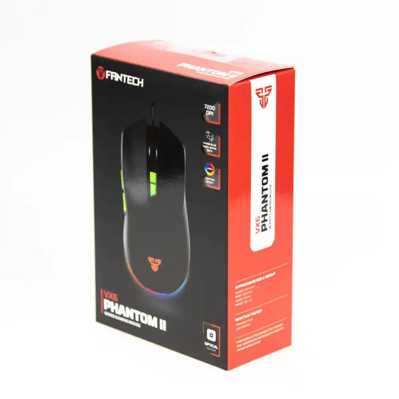 ماوس گیمینگ باسیم فنتک مدل PHANTOM II VX6