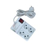 محافظ ولتاژ و چند راهی برق ماهان مدل mhdp30 — تصویر 2