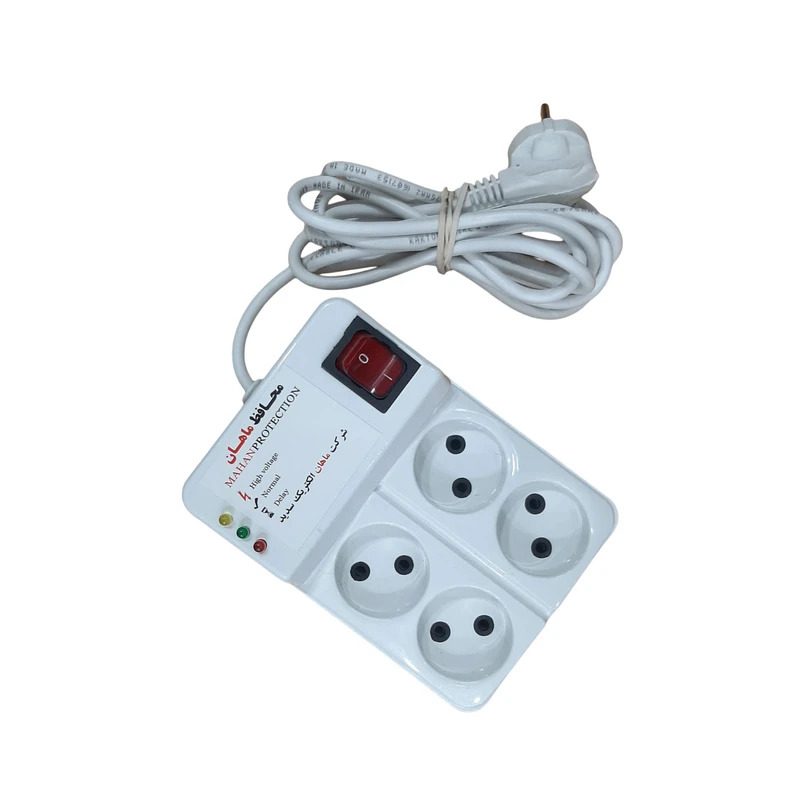 محافظ ولتاژ و چند راهی برق ماهان مدل mhdp30 — تصویر 2