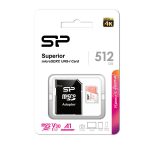 کارت حافظه سیلیکون پاور مدل Superior microSDXC UHS-I Card با ظرفیت 512 گیگابایت 100MB/s