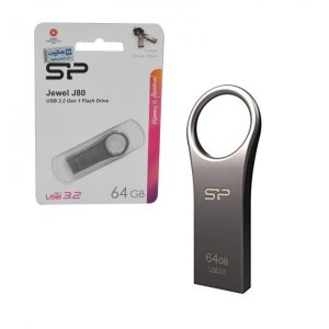 فلش مموری 64 گیگابایت سیلیکون پاور مدل JEWEL J80 USB 3.2