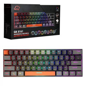 کیبورد مکانیکال مخصوص بازی تسکو مدل GK 8161 کد 8326-8327