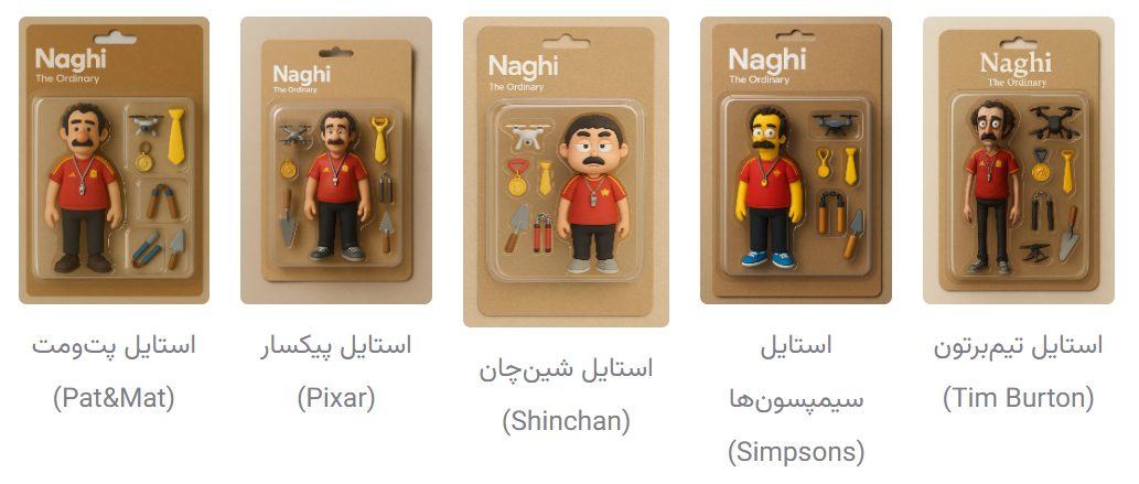 سیکاس کالا چطور با چت جی پی تی عکس‌هایمان را به اکشن فیگور تبدیل کنیم؟