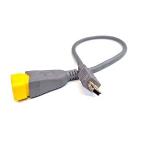 تبدیل کابلدار ضخیم otg مینی usb به USB 2.0 — تصویر 3